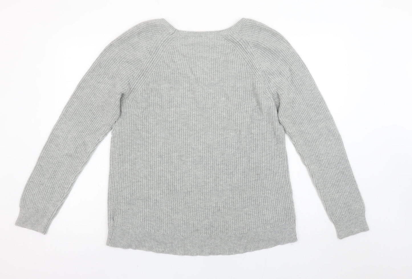 Womens UK Size M Gap Grey Pullover Jumper