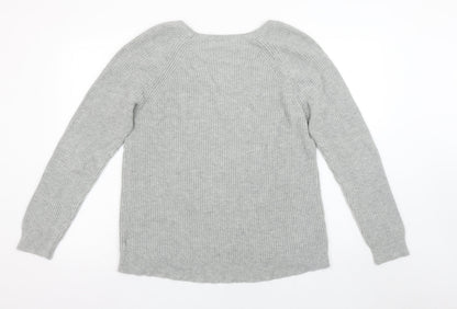 Womens UK Size M Gap Grey Pullover Jumper