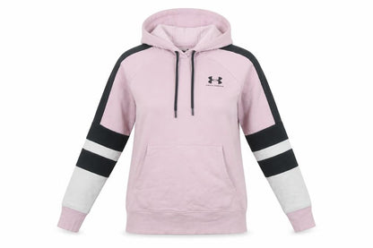 Womens UK Size XS Under armour Pink Pullover Hoodie