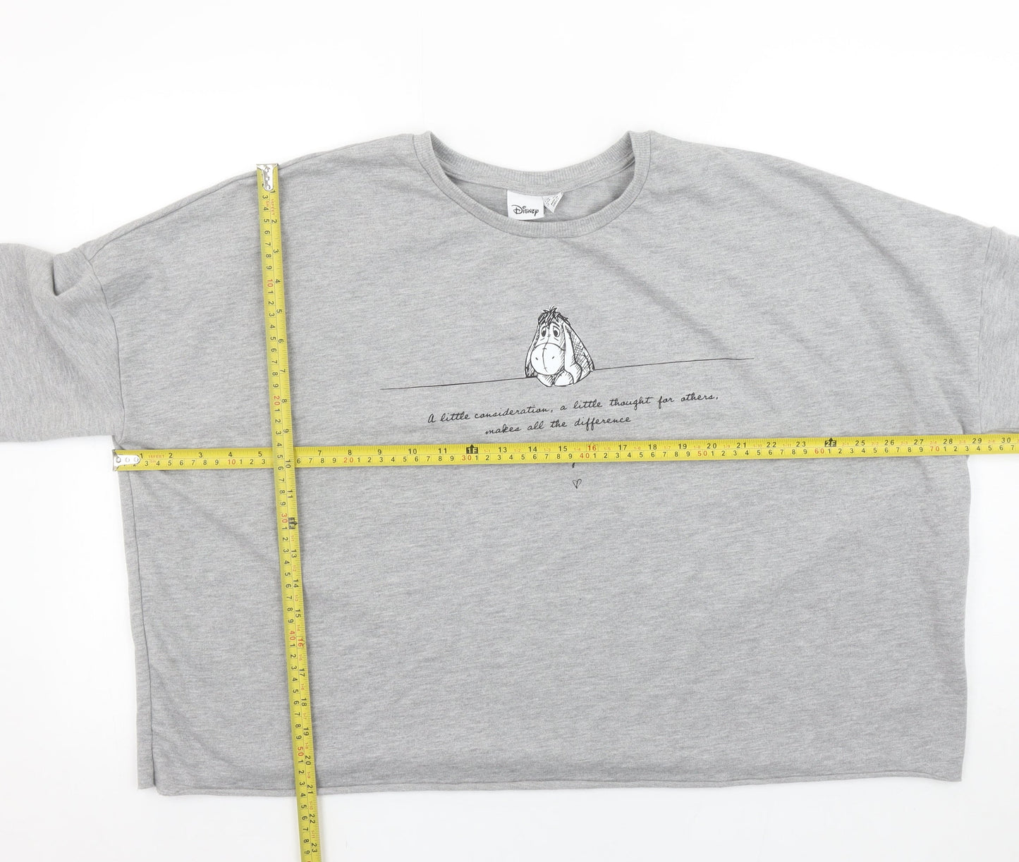 Womens UK Size XL Disney Grey Pullover Sweatshirt