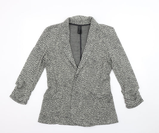 Womens UK Size 12 NEXT Regular Grey Suit Jacket