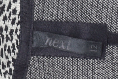 Womens UK Size 12 NEXT Regular Grey Suit Jacket