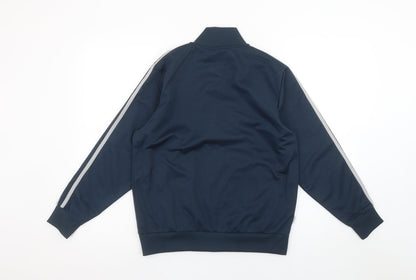 Lonsdale Boys Blue Full Zip Sweatshirt 13 Years Sports Track Top