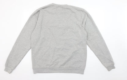 Unisex Adults UK Size XL Kangol Grey Pullover Sweatshirt