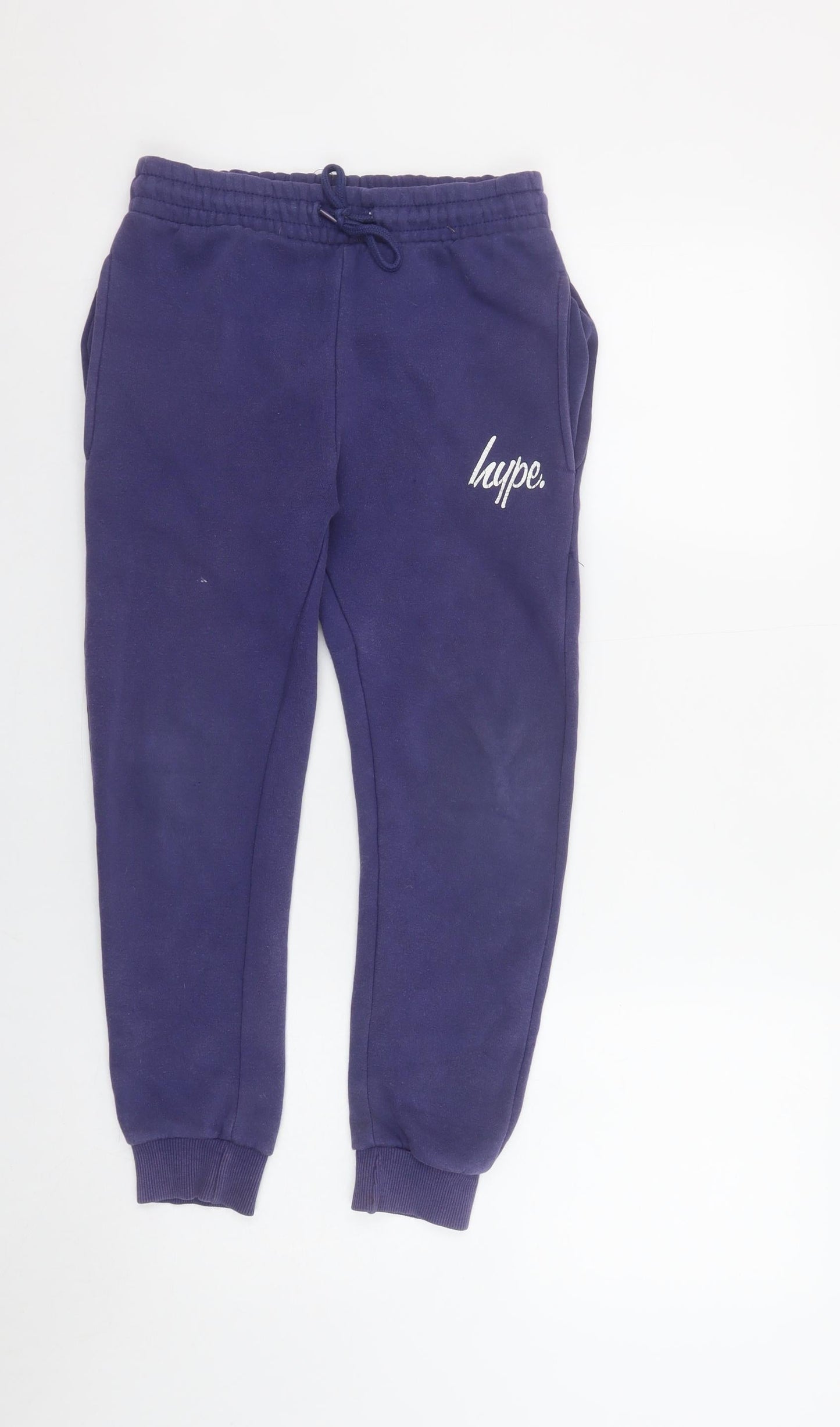 Boys UK Size 11-12 Years Hype Regular Fit Jogger Blue Trousers