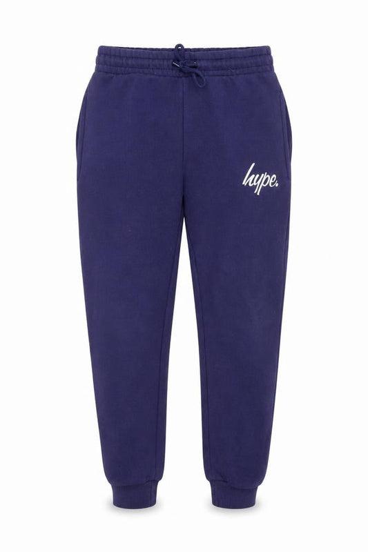 Boys UK Size 11-12 Years Hype Regular Fit Jogger Blue Trousers