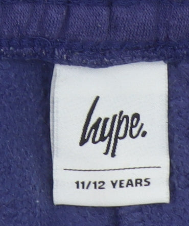 Boys UK Size 11-12 Years Hype Regular Fit Jogger Blue Trousers