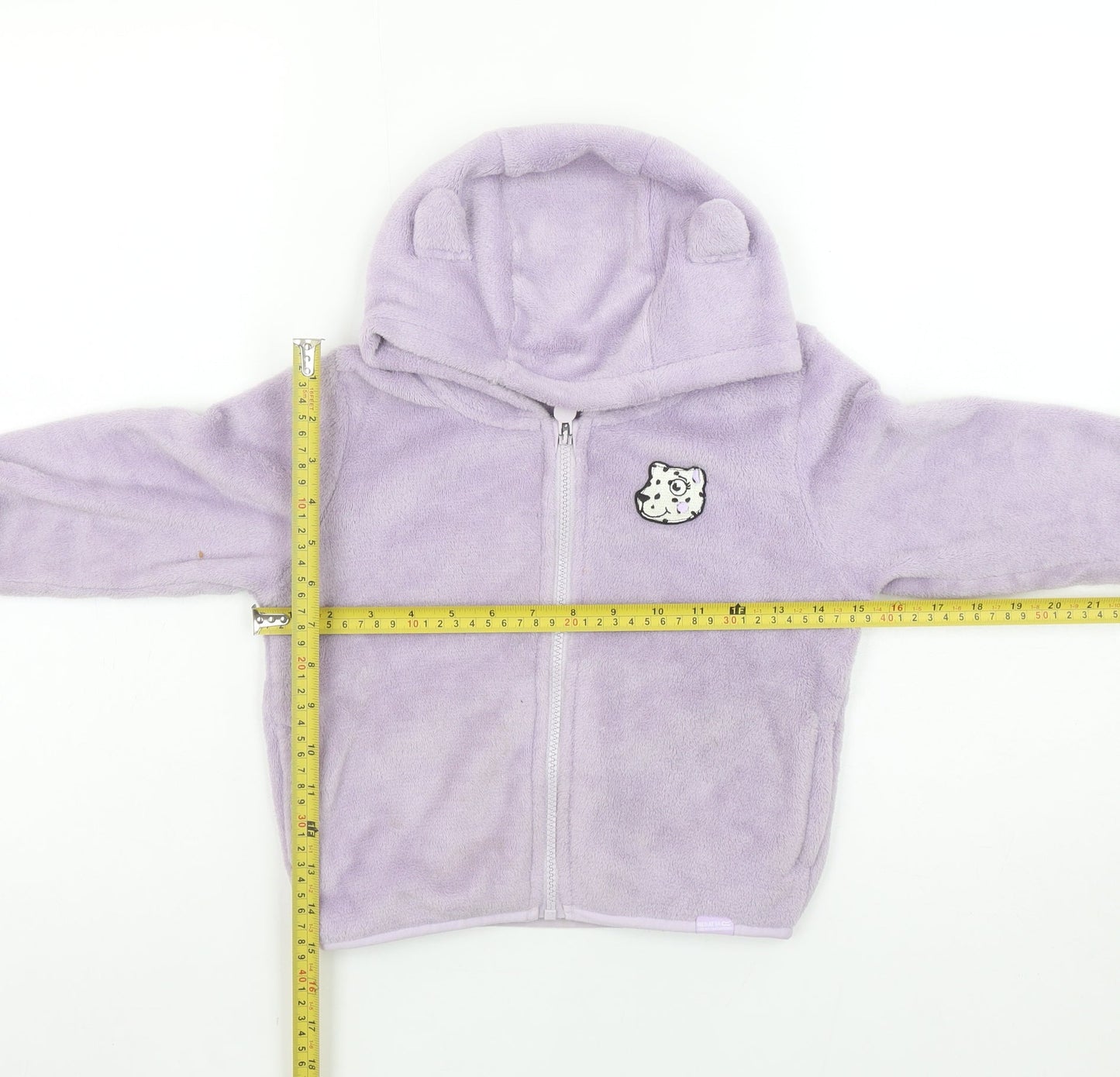 Girls UK Size 4 Years Regatta Purple Full Zip Hoodie