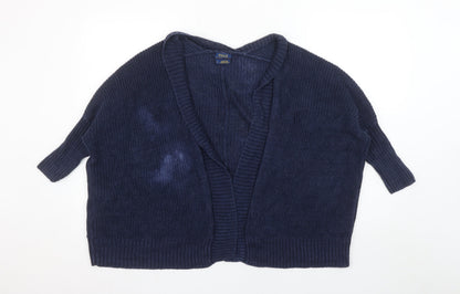 Womens UK Size S Polo Ralph Lauren Blue Cardigan Jumper