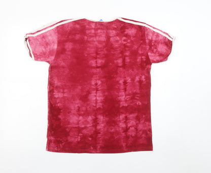 Womens UK Size S adidas Pink Basic T-Shirt
