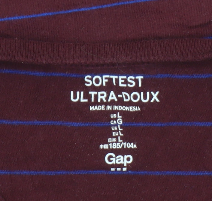 Mens UK Size L Gap Red  T-Shirt