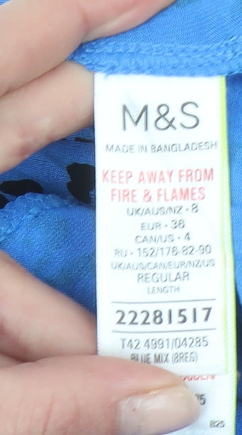 Womens UK Size 8 Marks and Spencer Shift Dress