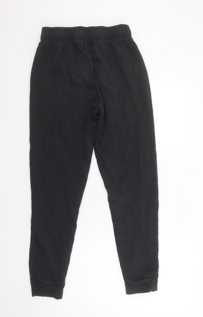 Mens UK Size S adidas Regular Fit Jogger Black Trousers