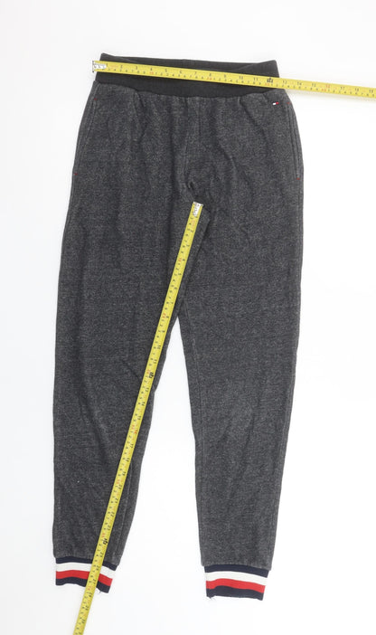 Mens UK Size XS Tommy Hilfiger Regular Fit Jogger Grey Trousers