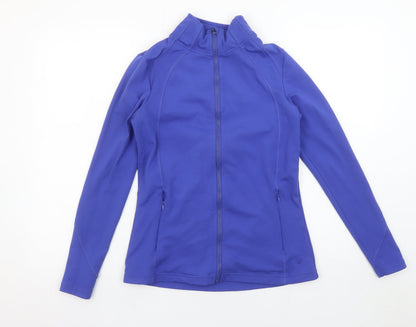 Womens UK Size S Dunnes Stores Blue Full Zip Sweatshirt