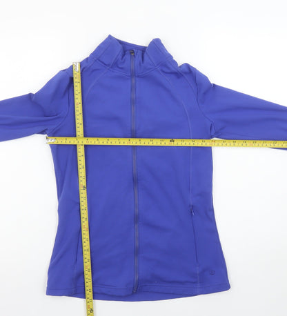 Womens UK Size S Dunnes Stores Blue Full Zip Sweatshirt