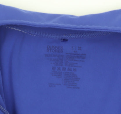 Womens UK Size S Dunnes Stores Blue Full Zip Sweatshirt
