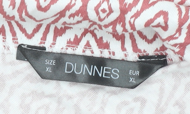 Womens UK Size XL Dunnes Stores Pink Basic Tank