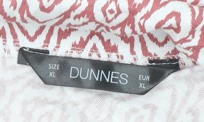 Womens UK Size XL Dunnes Stores Pink Basic Tank