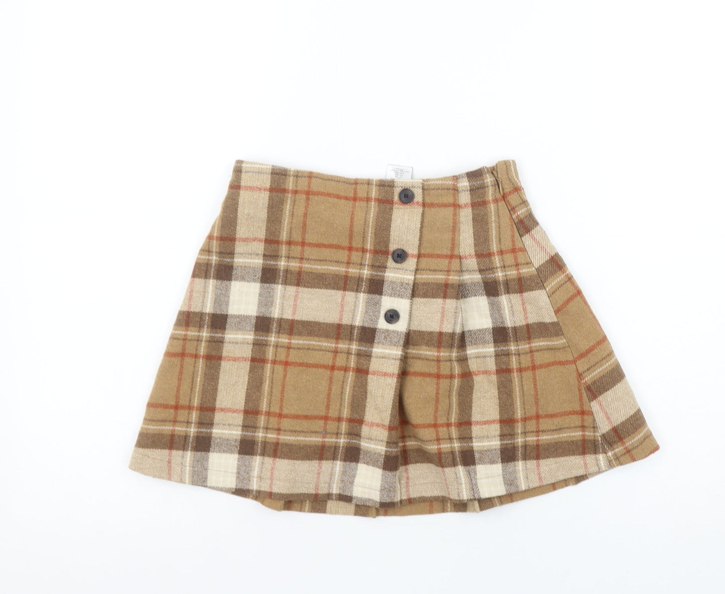 Girls UK Size 7 Years NEXT Pleated Woven Skirt