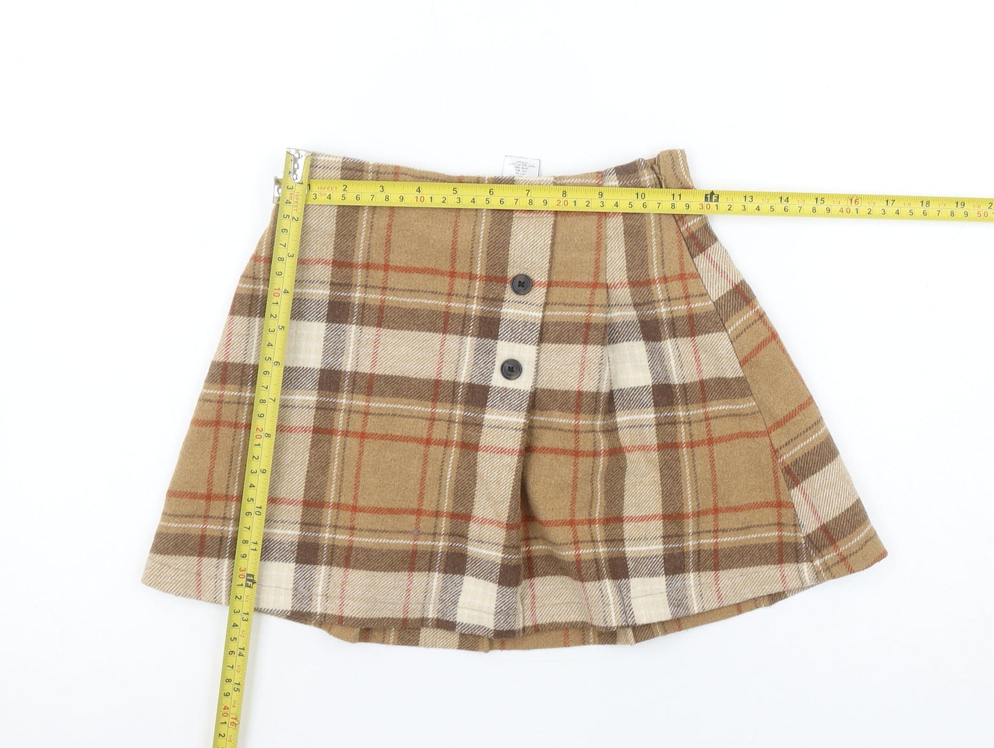 Girls UK Size 7 Years NEXT Pleated Woven Skirt
