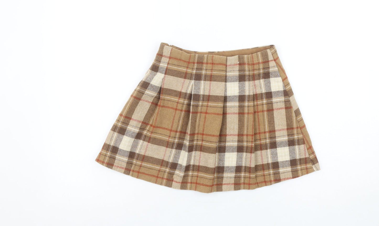 Girls UK Size 7 Years NEXT Pleated Woven Skirt