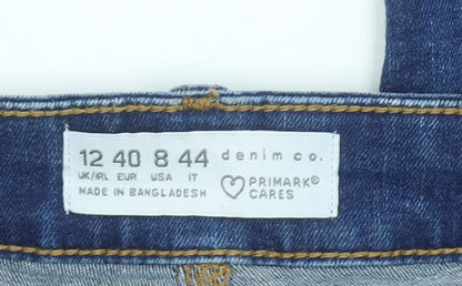 Mens UK Size 12 Primark Slim Fit Skinny Blue Jeans