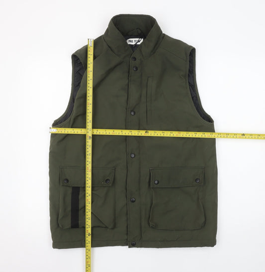Mens UK Size M Paul Galvin Green Bodywarmer