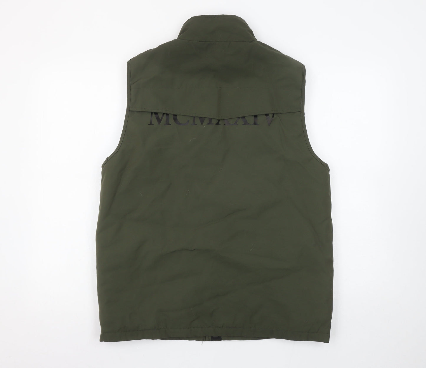 Mens UK Size M Paul Galvin Green Bodywarmer