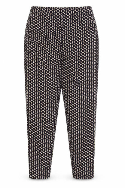 Womens UK Size 12 Julipa Regular Fit Casual Travel Blue Trousers