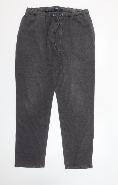 Mens UK Size M James Pringle Regular Fit Sweatpants Grey Trousers