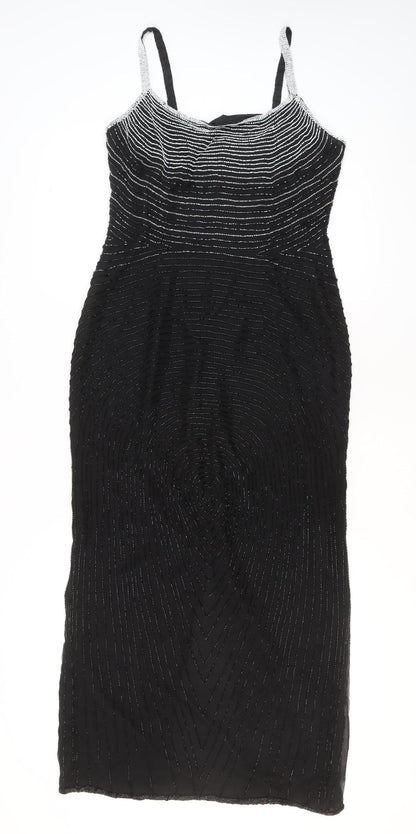 Womens UK Size 10 Roots Bodycon Dress