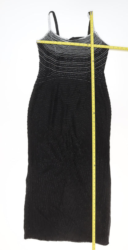 Womens UK Size 10 Roots Bodycon Dress