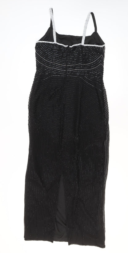 Womens UK Size 10 Roots Bodycon Dress
