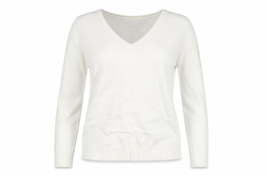 Womens UK Size 2XS VILA Ivory Pullover Jumper