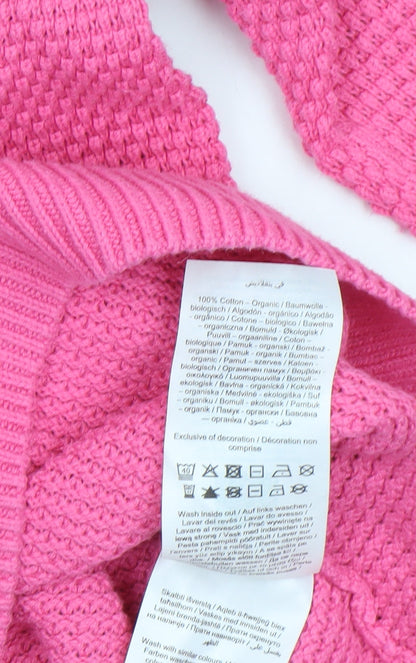 Womens UK Size S VILA Pink Pullover Jumper