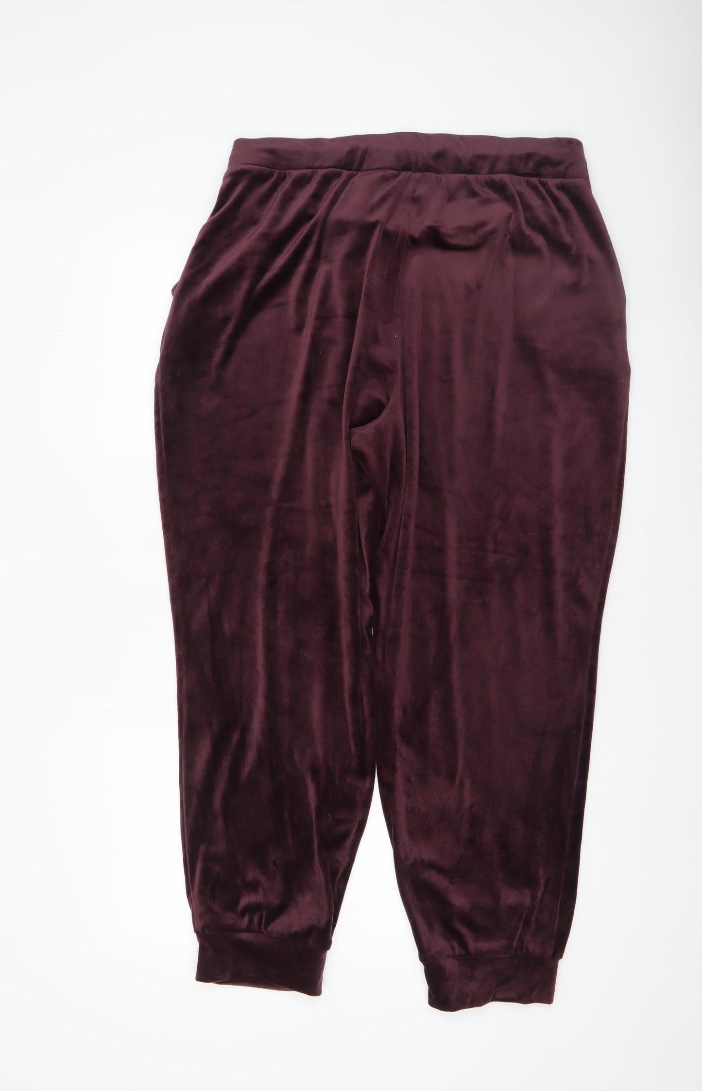 Womens UK Size XL magaschoni Relaxed Fit Jogger Purple Trousers