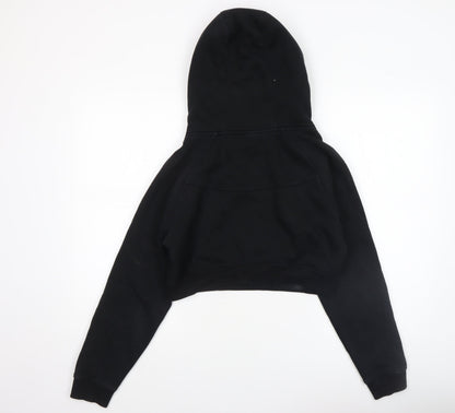 Womens UK Size S ALPHALETE Black Pullover Hoodie