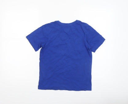 Boys UK Size 12 Years JACK & JONES Blue Basic T-Shirt