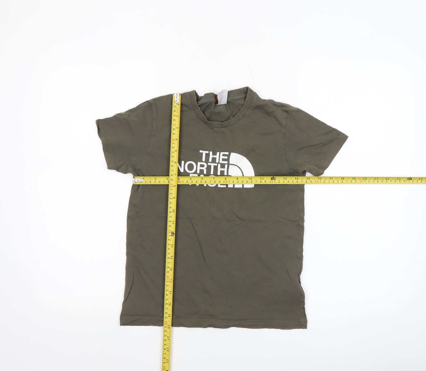 Boys UK Size M The North Face Green Basic T-Shirt