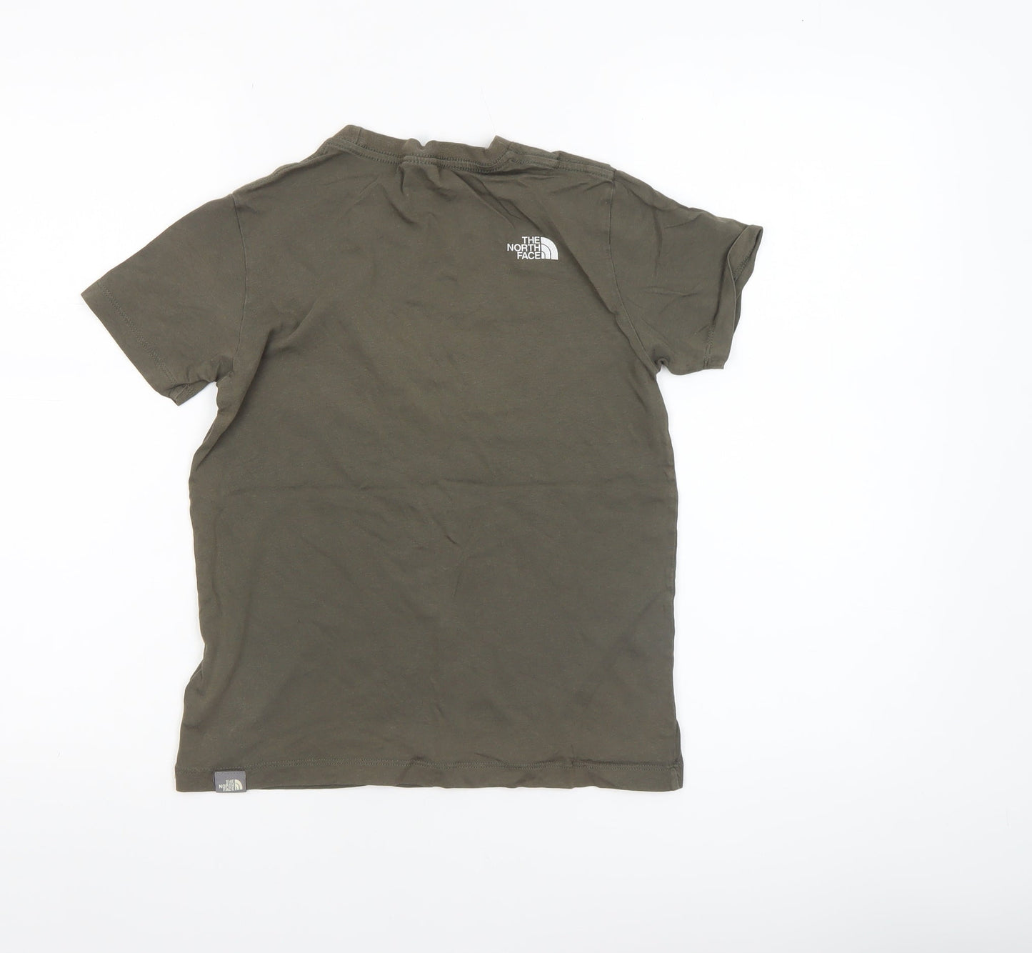 Boys UK Size M The North Face Green Basic T-Shirt