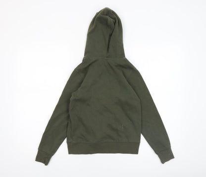 Boys UK Size 10 Years JACK & JONES Green Pullover Hoodie