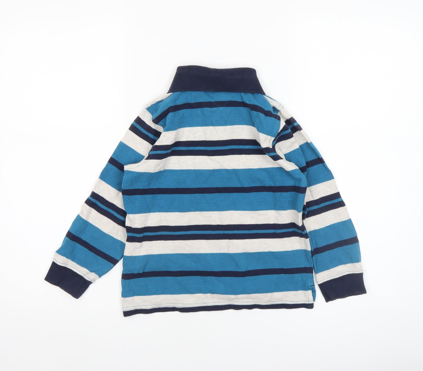 Boys UK Size 6 Years Tommy Hilfiger Blue Basic Polo