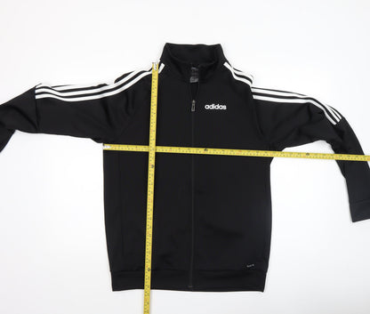 Mens UK Size S adidas Black Basic Jacket