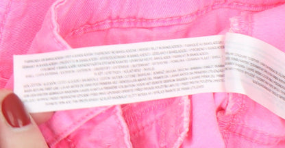 Primark Teens Pink Cotton Cargo Short Skirt 7-8 YRS