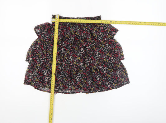Womens UK Size 6 Miss Selfridge Mini Chiffon Skirt