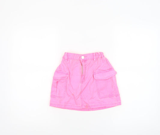 Teens UK Size 8 Slim Primark Cargo Denim Skirt