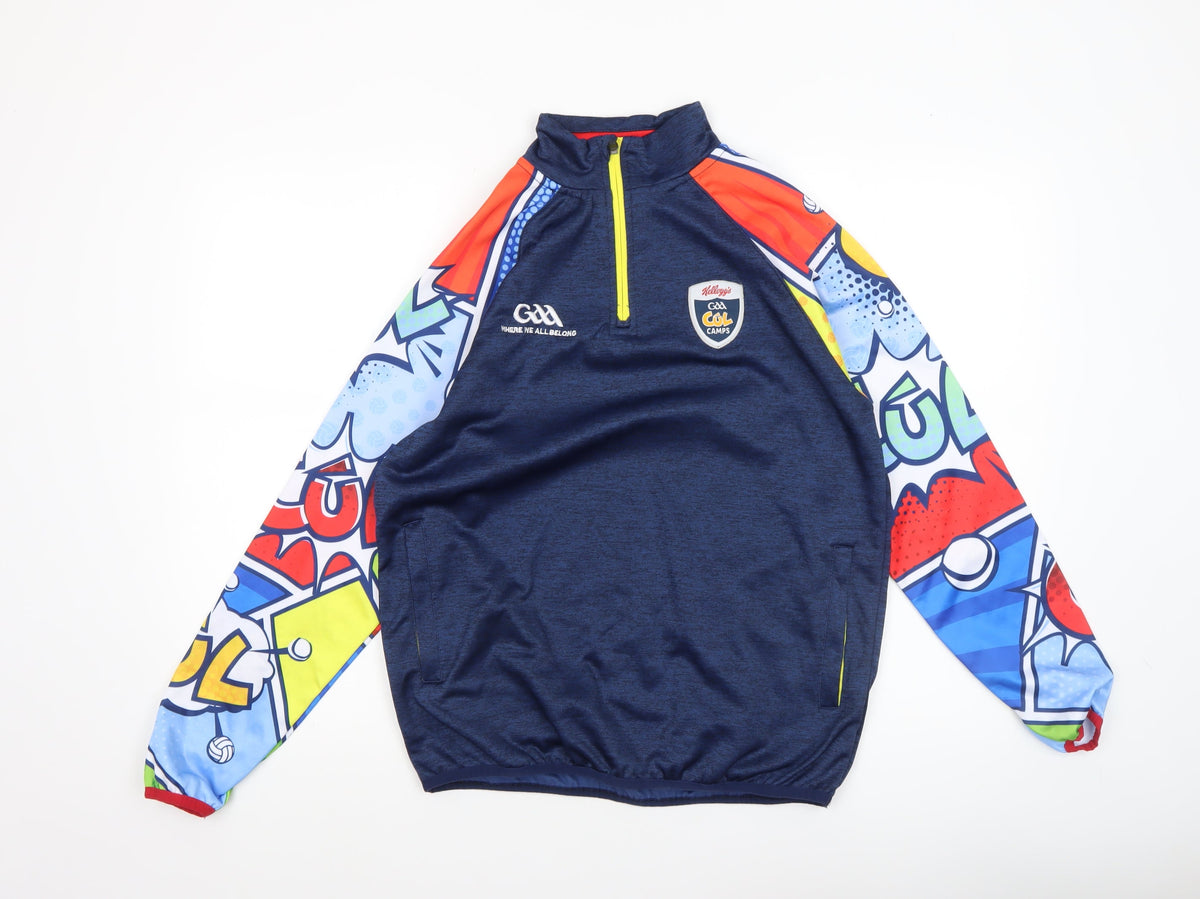 McKeever Boys Multicoloured 5 Years 1/4 Zip GAA Kellogg’s Pullover Top
