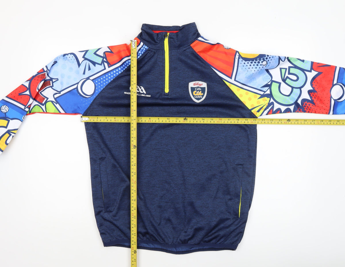 McKeever Boys Multicoloured 5 Years 1/4 Zip GAA Kellogg’s Pullover Top