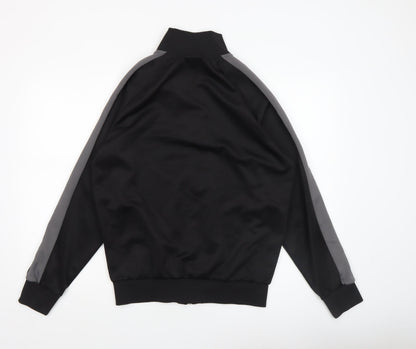 Mens UK Size L LEVEL 1 Black Bomber Jacket